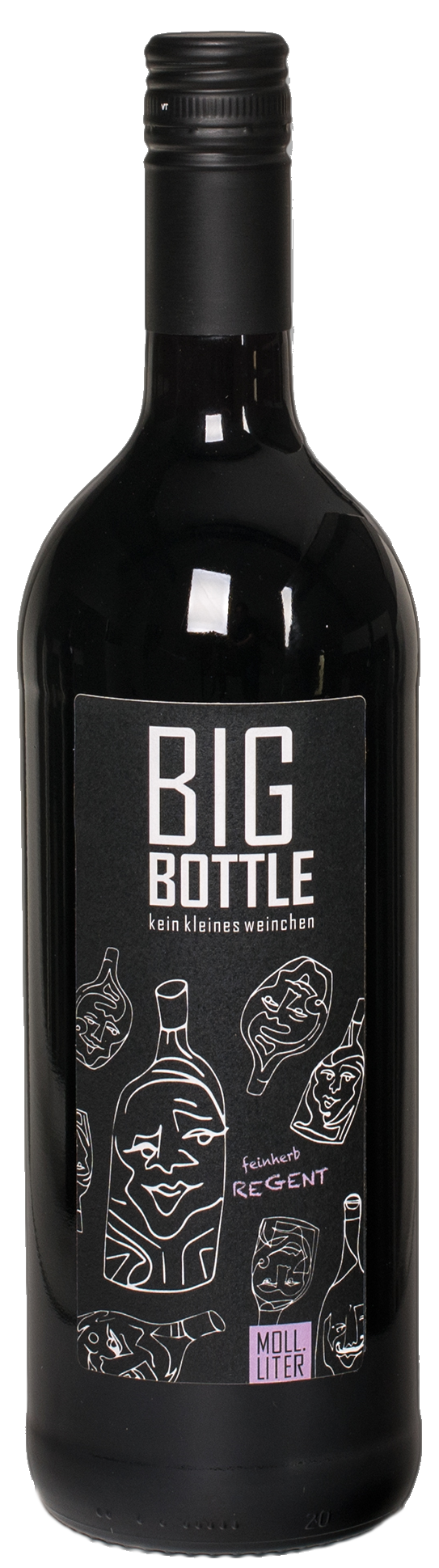 Römergut Moll Big Bottle Regent feinherb 2022 1L