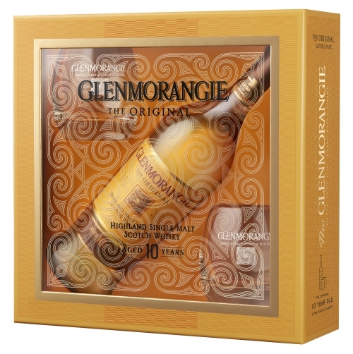 WeinPalette Essen Geschenkset Jahre Original 40% 10 Whisky - Glenmorangie 0,7L